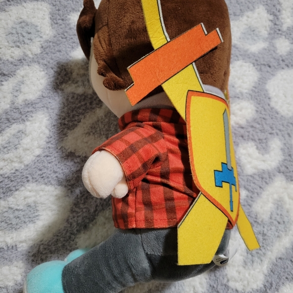 Kreekcraft plush Pillow Character anime with swords VGC RARE 12" - Picture 5 of 7